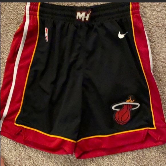 miami heat nike shorts